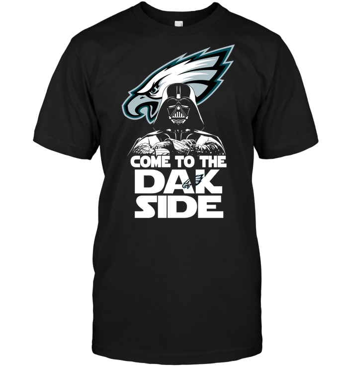 Philadelphia Eagles "come To The Dark Side" Star Wars T-Shirt Philadelphia Eagles "come To The Dark Side" Star Wars T-Shirt